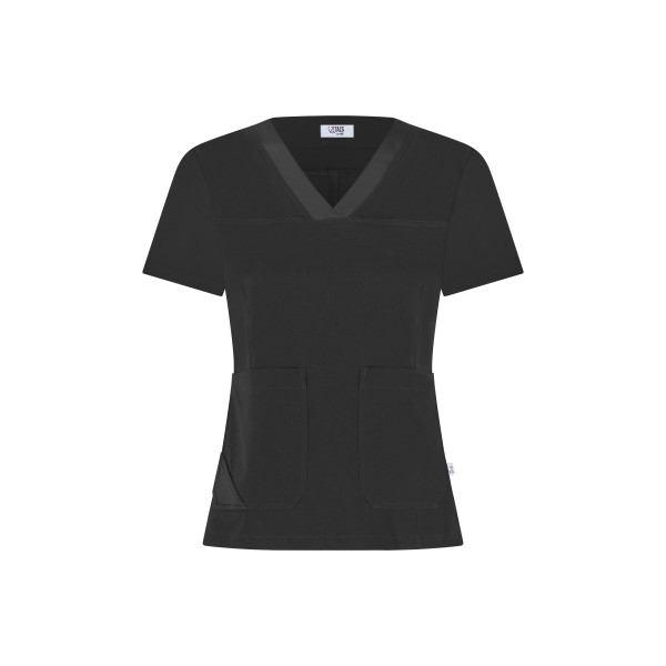 Oxygen Scrub Top - Black / Negro